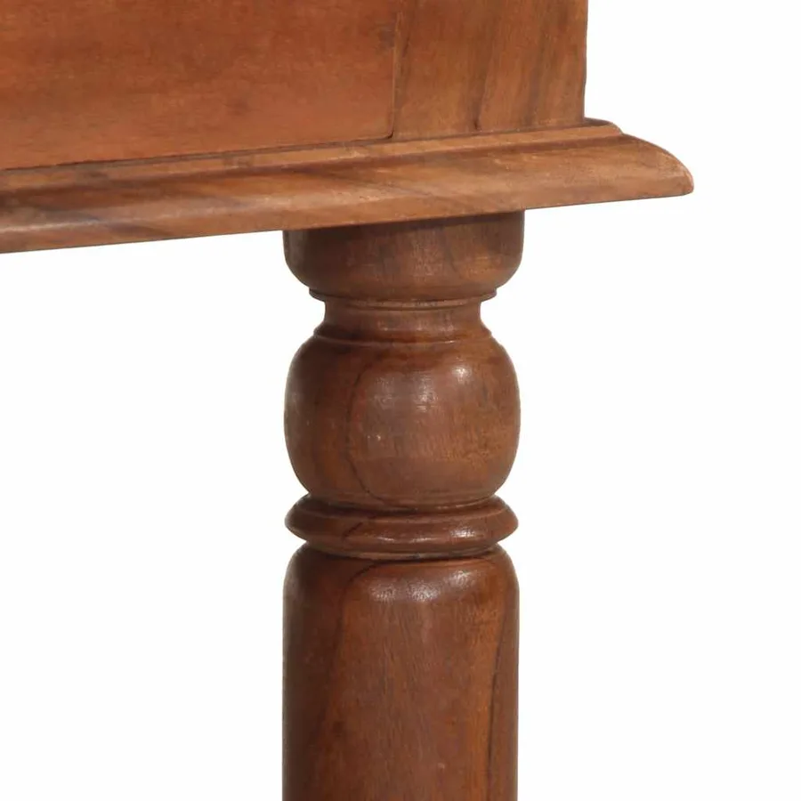 Table basse 110x60x40 cm bois massif d'acacia - 7
