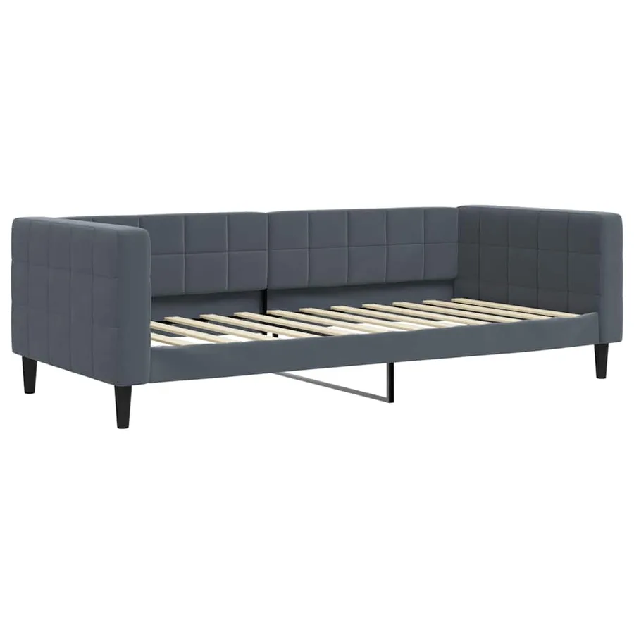 Lit de jour avec gigogne et tiroirs sans matelas 90x200 cm - 6