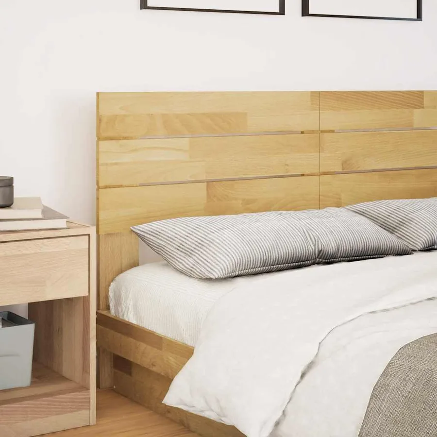 Tête de lit 150 cm en bois massif de chêne - 2