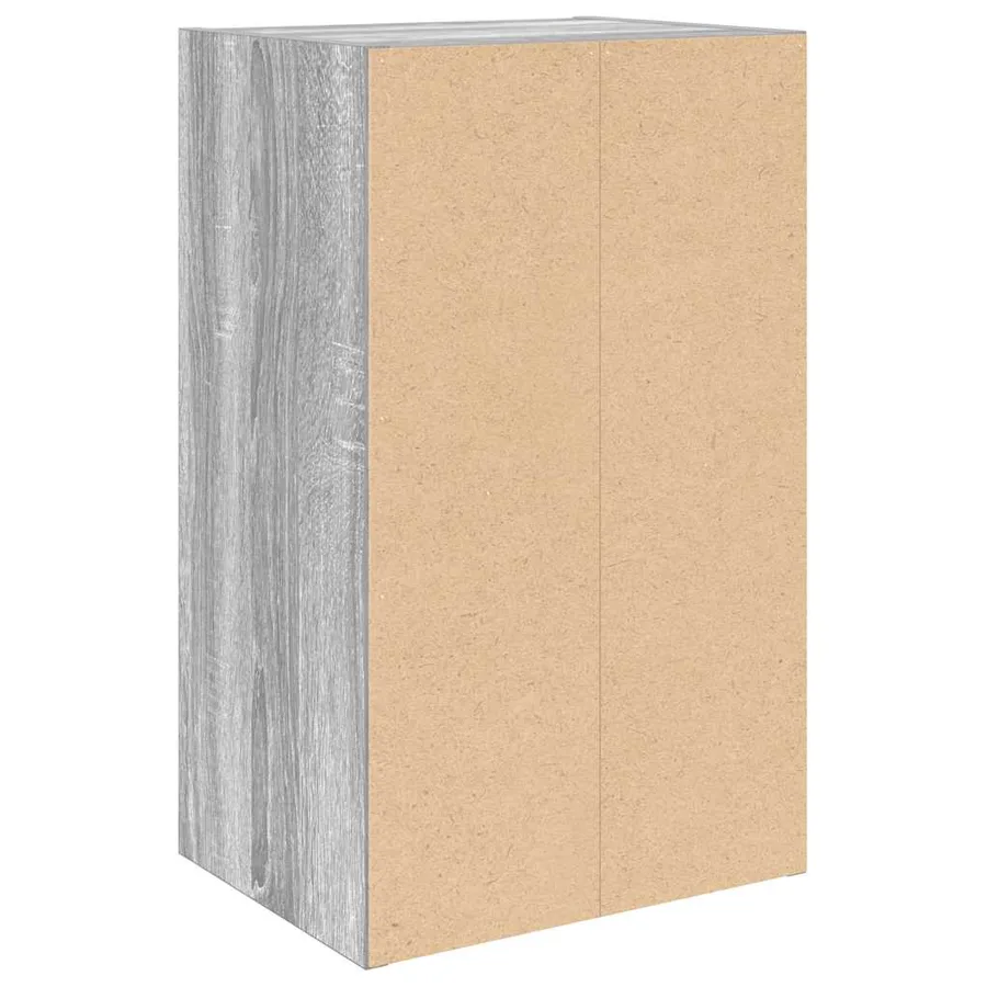Bibliothèque sonoma gris 31x24x52 cm bois d'ingénierie - 7