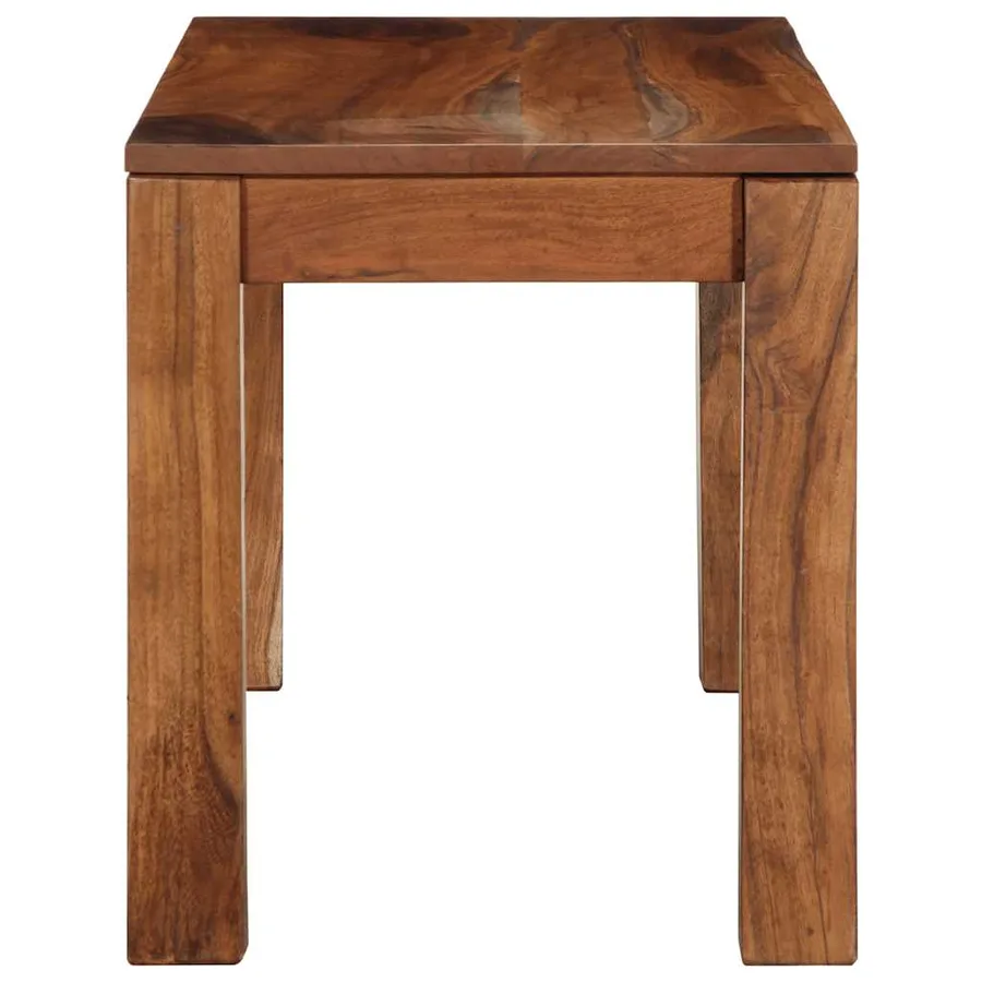 Banc 110 cm bois massif d'acacia - 3