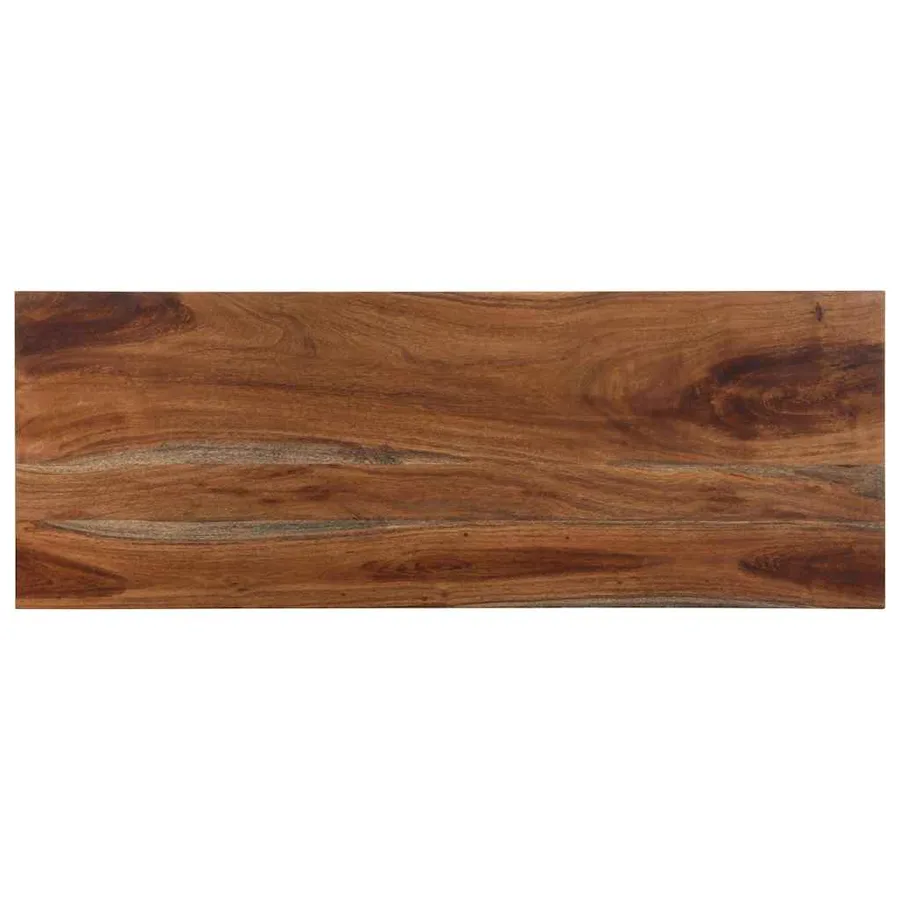 Banc 110 cm bois massif d'acacia - 4