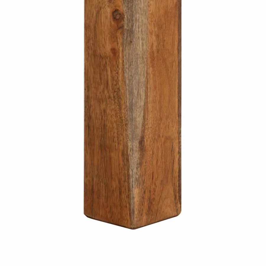 Banc 110 cm bois massif d'acacia - 7