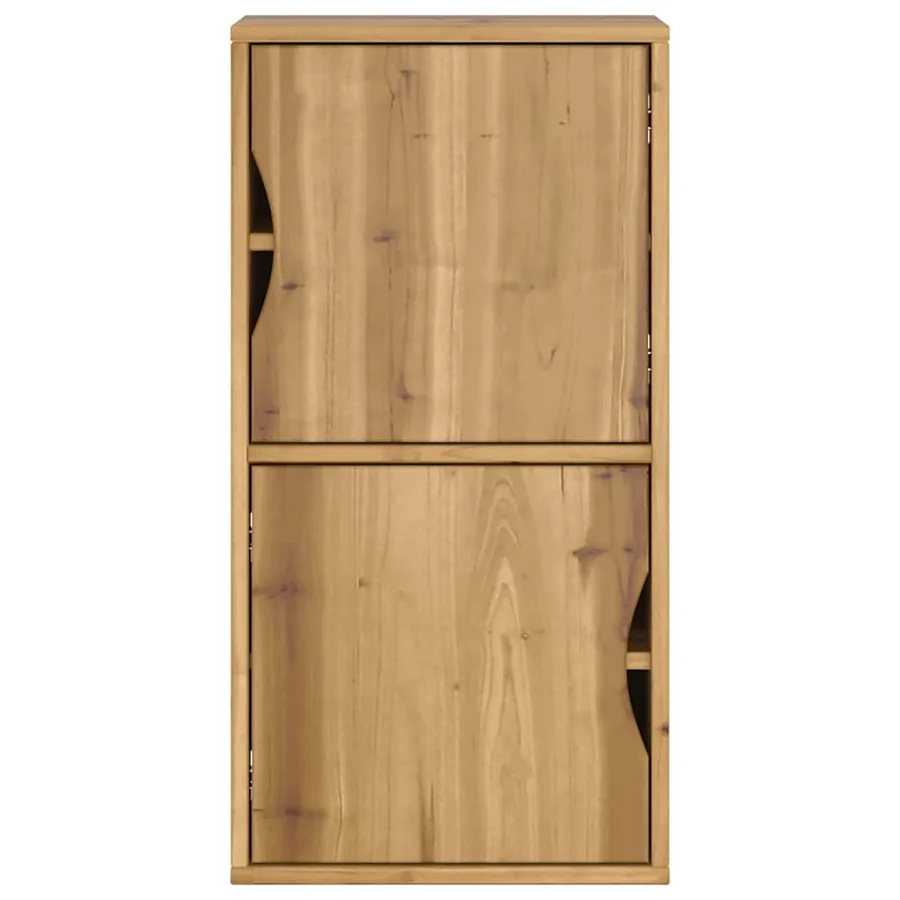 Armoire latérale ODDA 40x24x79 cm bois massif pin - 5