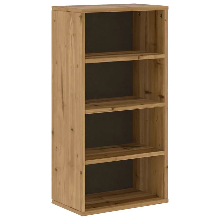 Armoire latérale ODDA 40x24x79 cm bois massif pin - 2