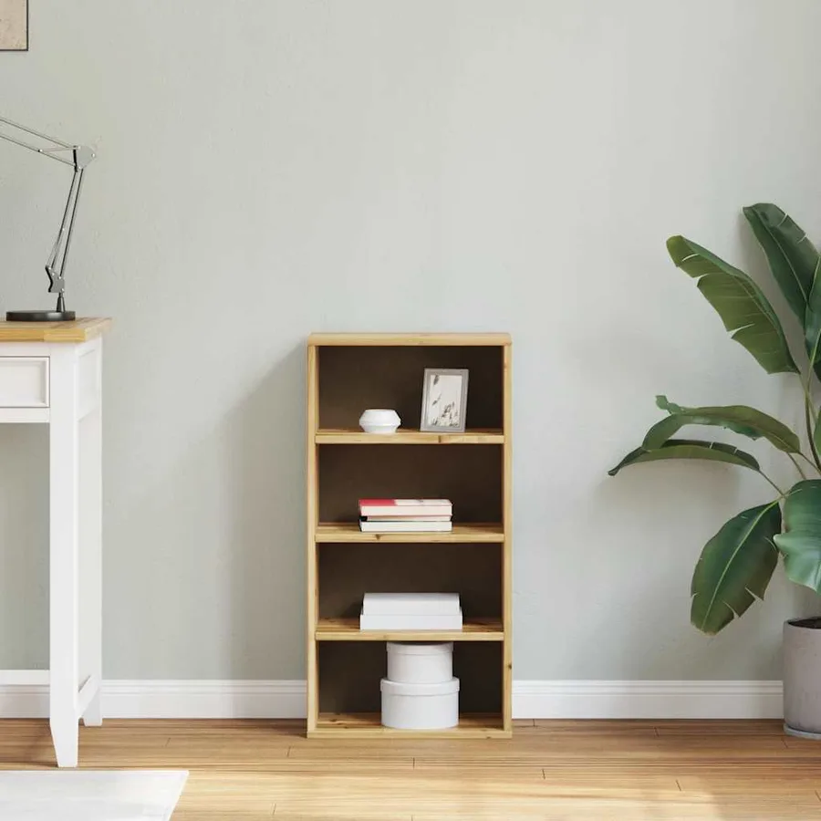 Armoire latérale ODDA 40x24x79 cm bois massif pin - 3
