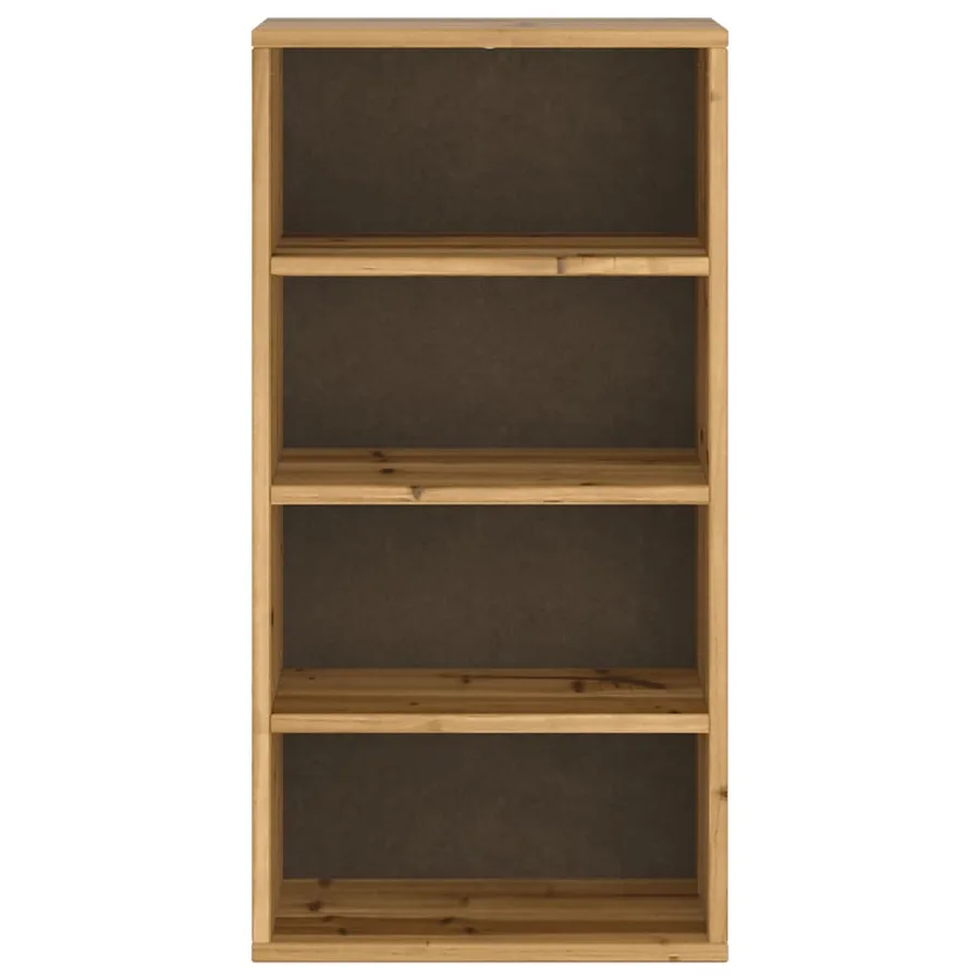 Armoire latérale ODDA 40x24x79 cm bois massif pin - 5