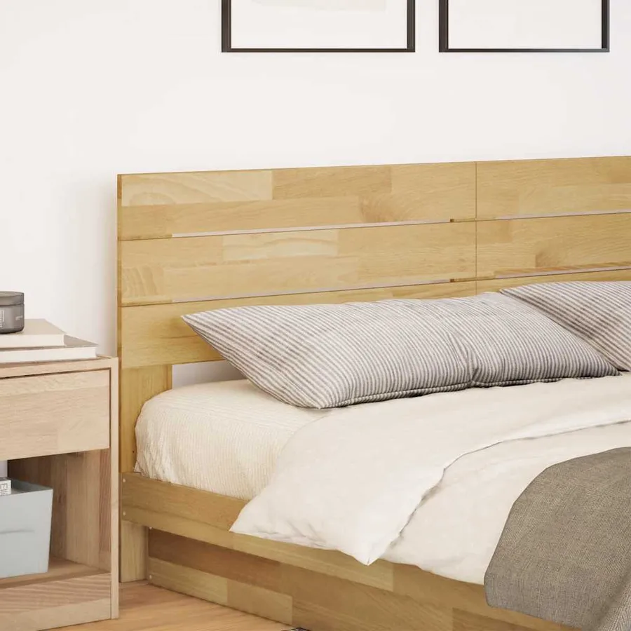 Tête de lit 180 cm en bois massif de chêne - 2