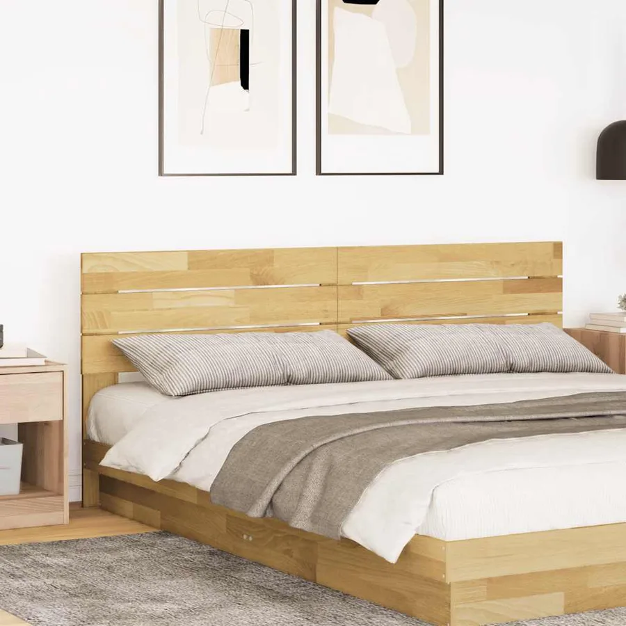 Tête de lit 180 cm en bois massif de chêne - 3