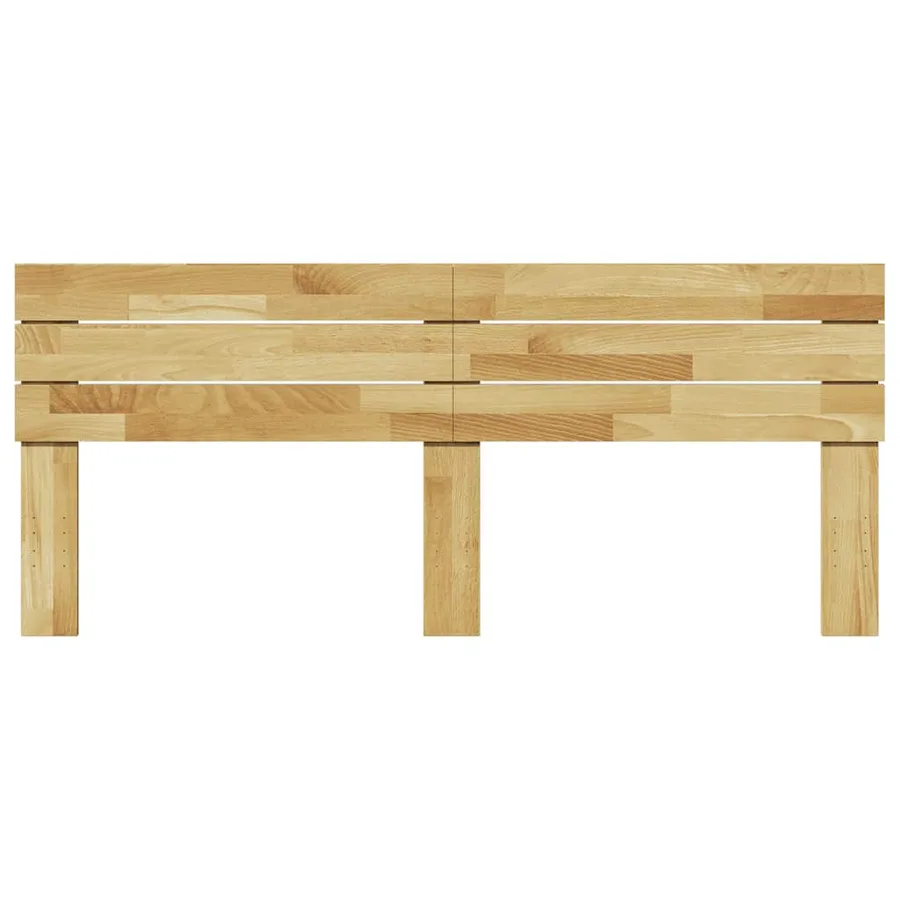 Tête de lit 180 cm en bois massif de chêne - 4
