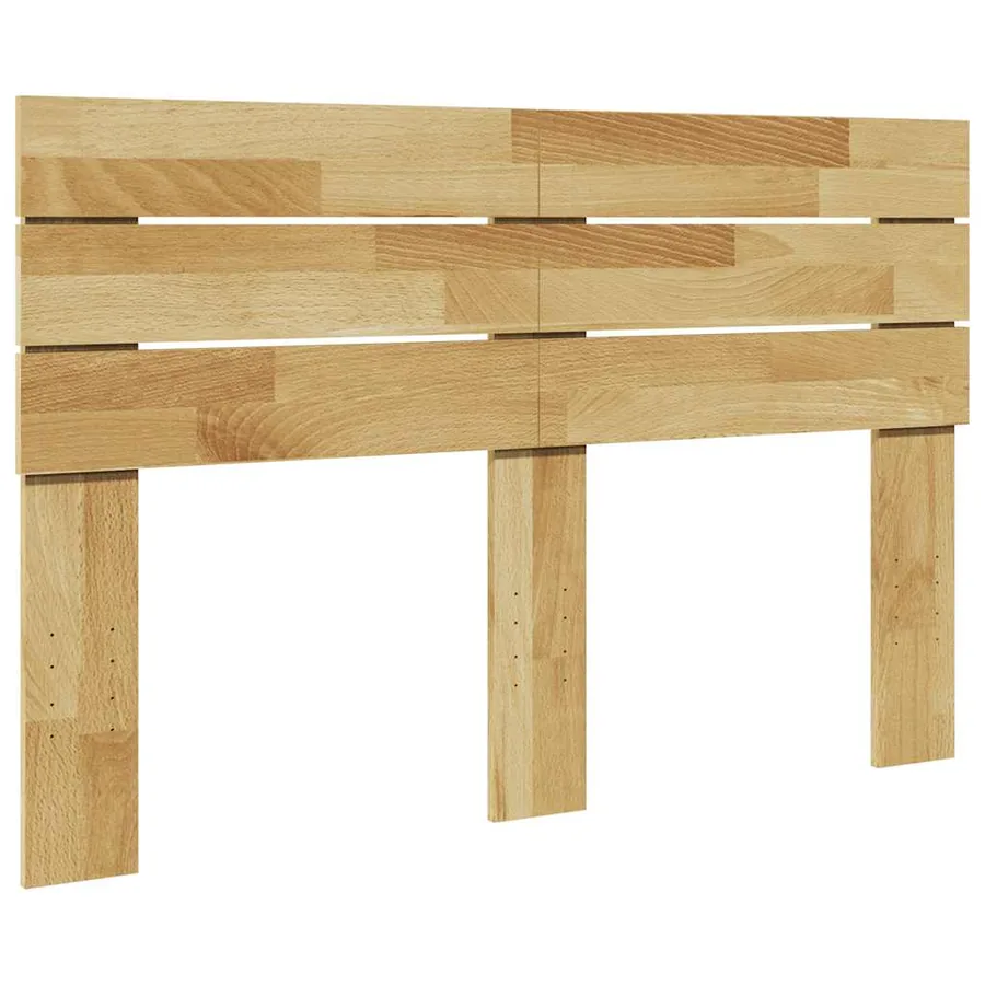 Tête de lit 120 cm en bois massif de chêne
