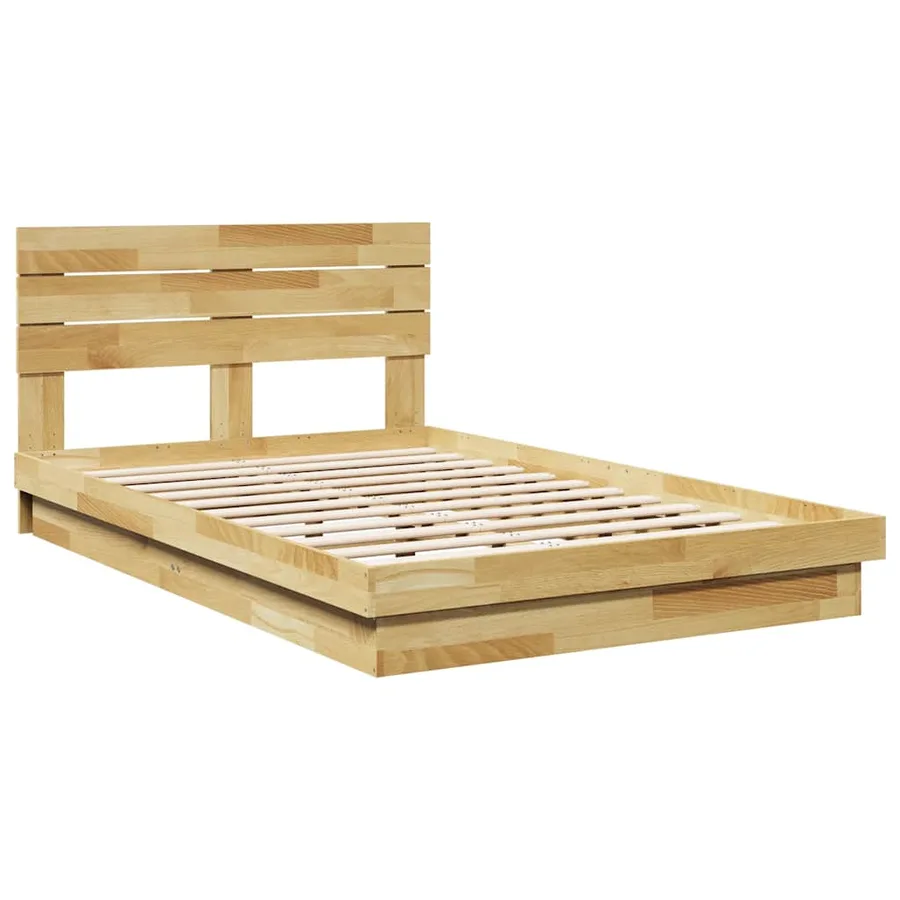 Cadre de lit avec tête de lit sans matelas 120x200 cm - 3