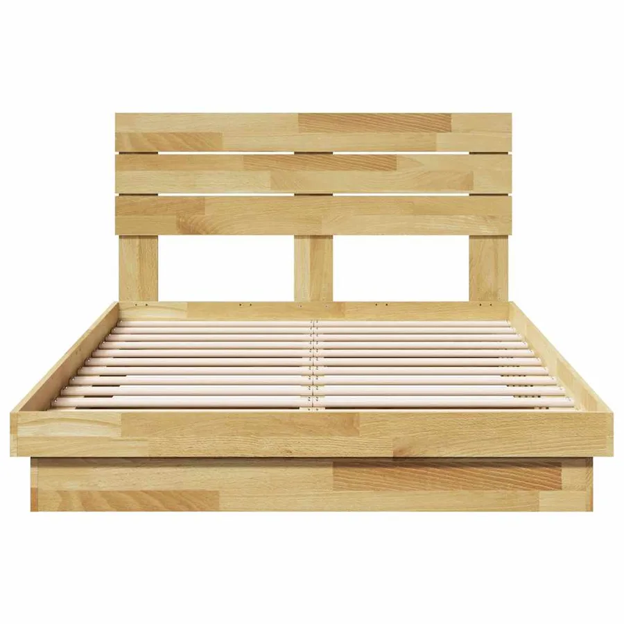 Cadre de lit avec tête de lit sans matelas 120x200 cm - 6