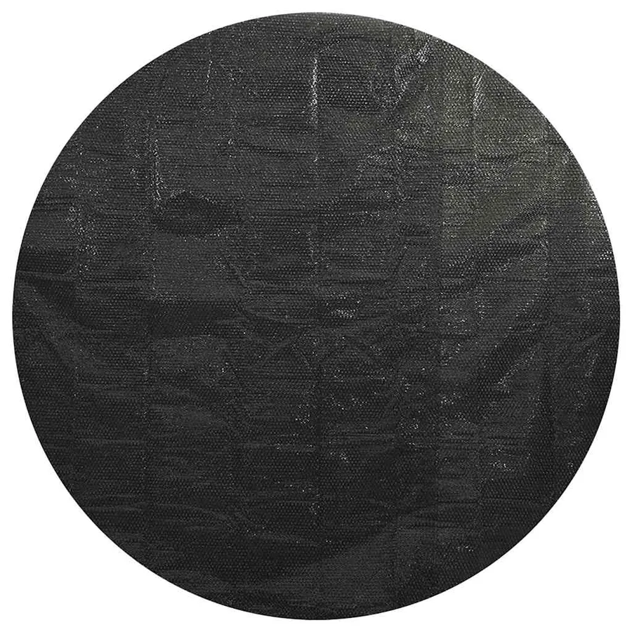 Couverture de piscine Noir 381 cm PE - 3
