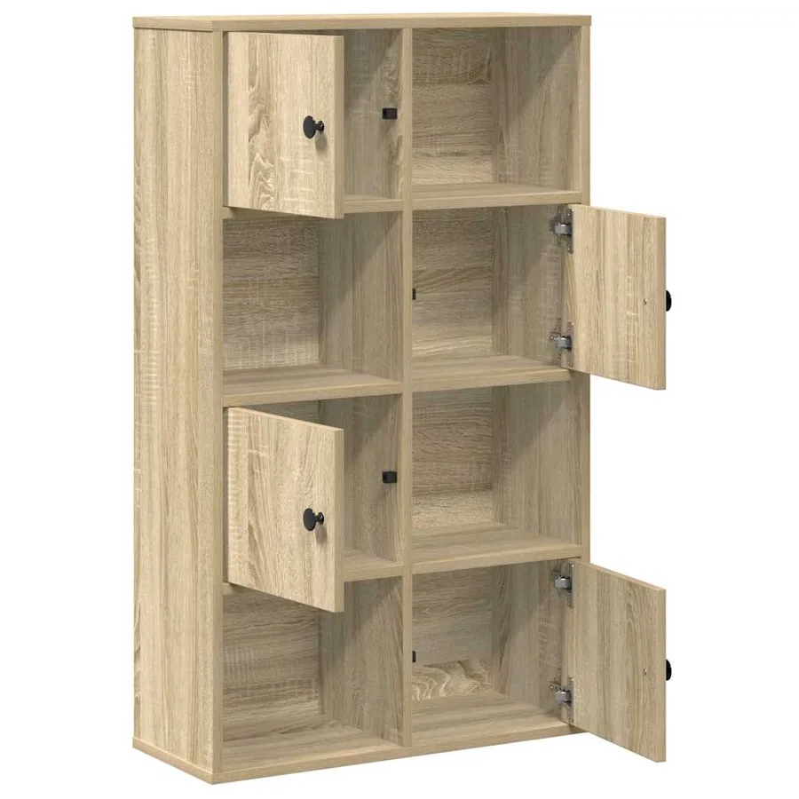 Bibliothèque chêne sonoma 60x24x101,5 cm bois d'ingénierie - 5