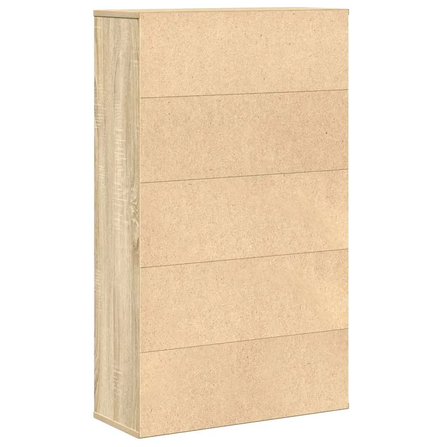 Bibliothèque chêne sonoma 60x24x101,5 cm bois d'ingénierie - 7