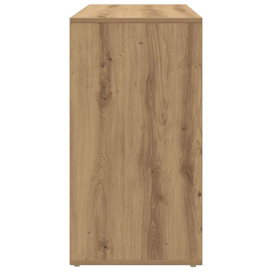 Armoire cosmétique chêne artisanal 80x40x75cm Bois d'ingénierie - 6