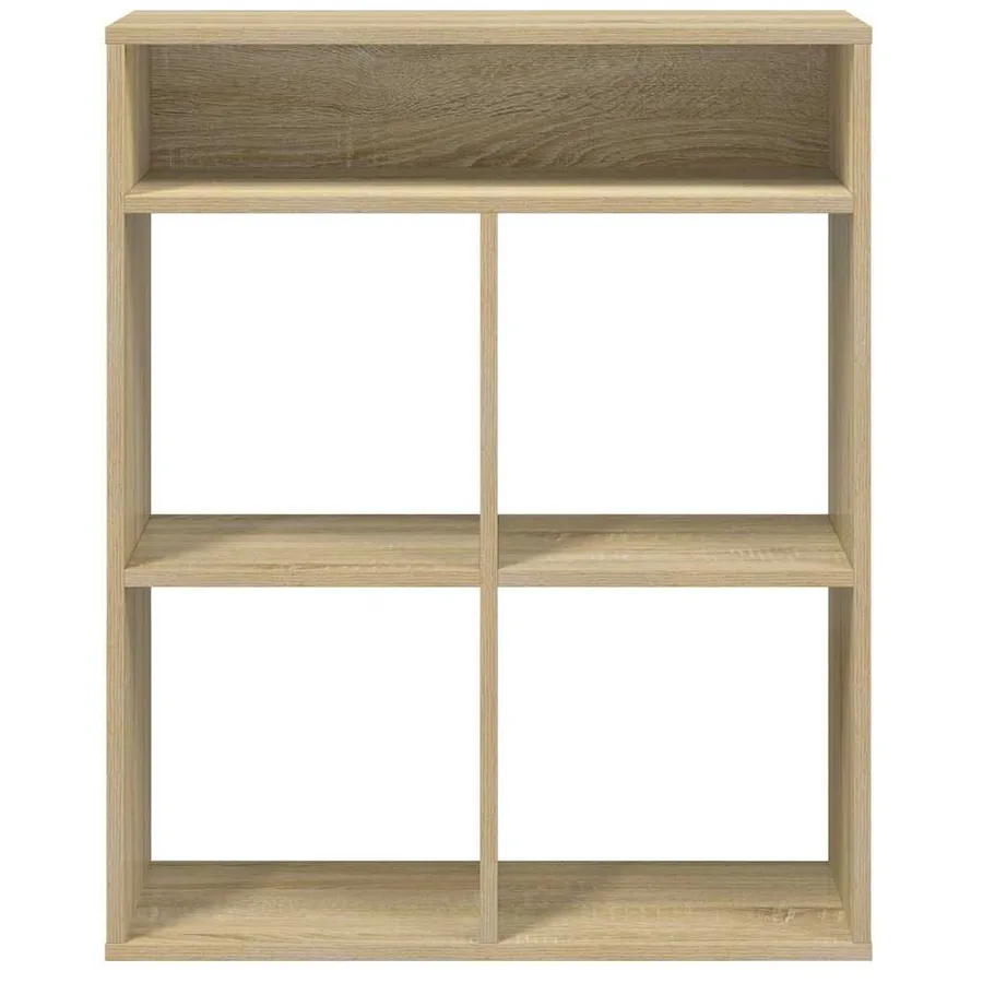 Bibliothèque chêne sonoma 66x31x80 cm bois d'ingénierie - 4