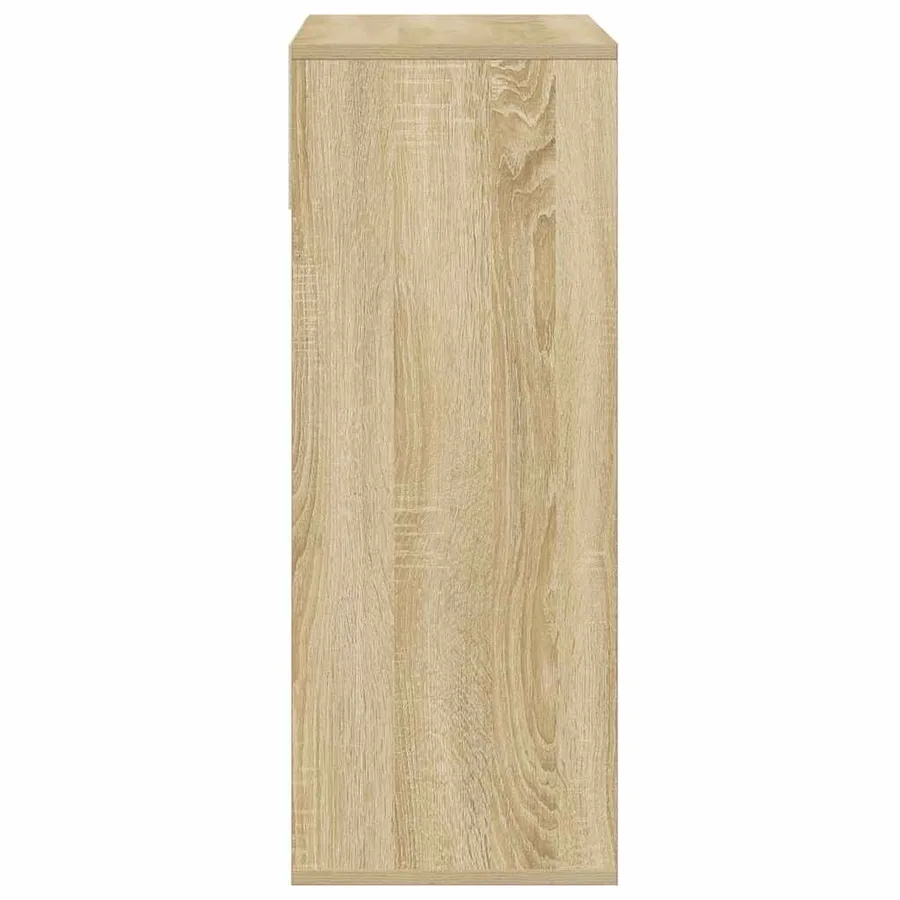 Bibliothèque chêne sonoma 66x31x80 cm bois d'ingénierie - 5