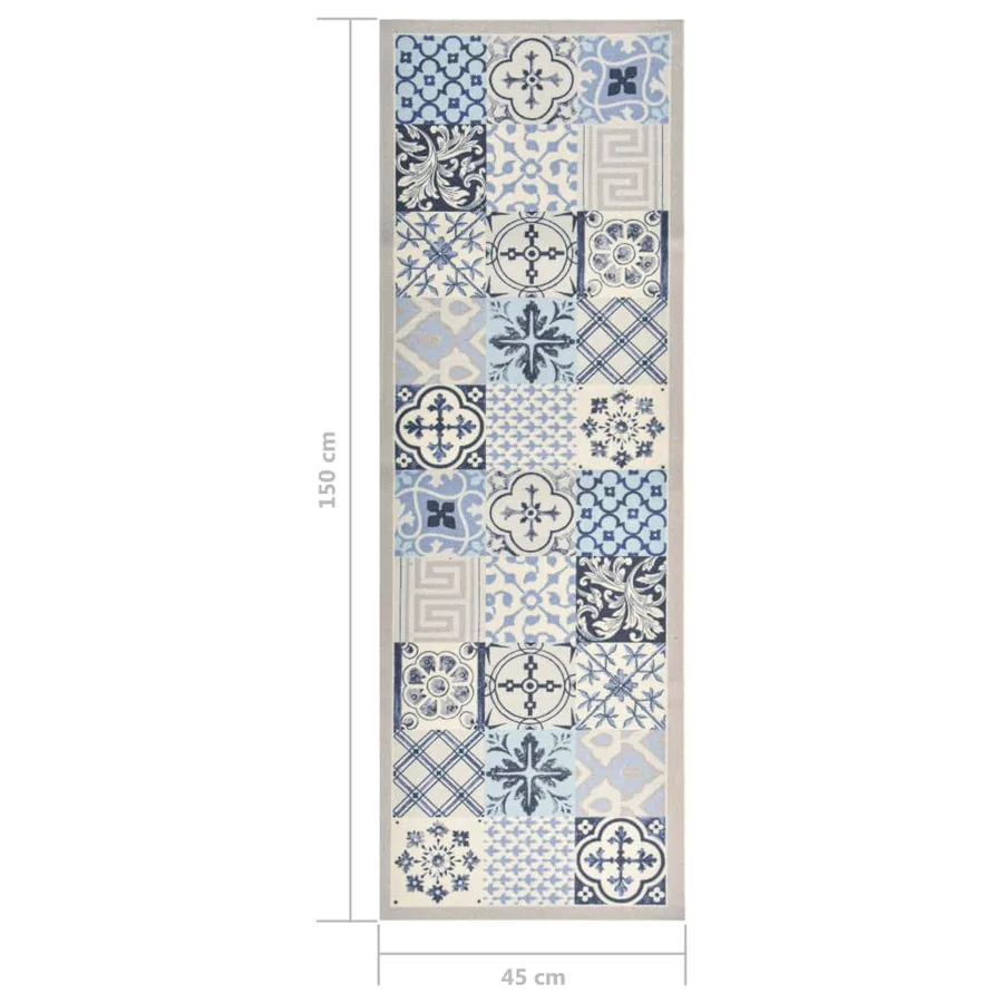 Tapis de sol de cuisine lavable Mosaïque 45x150 cm - 6