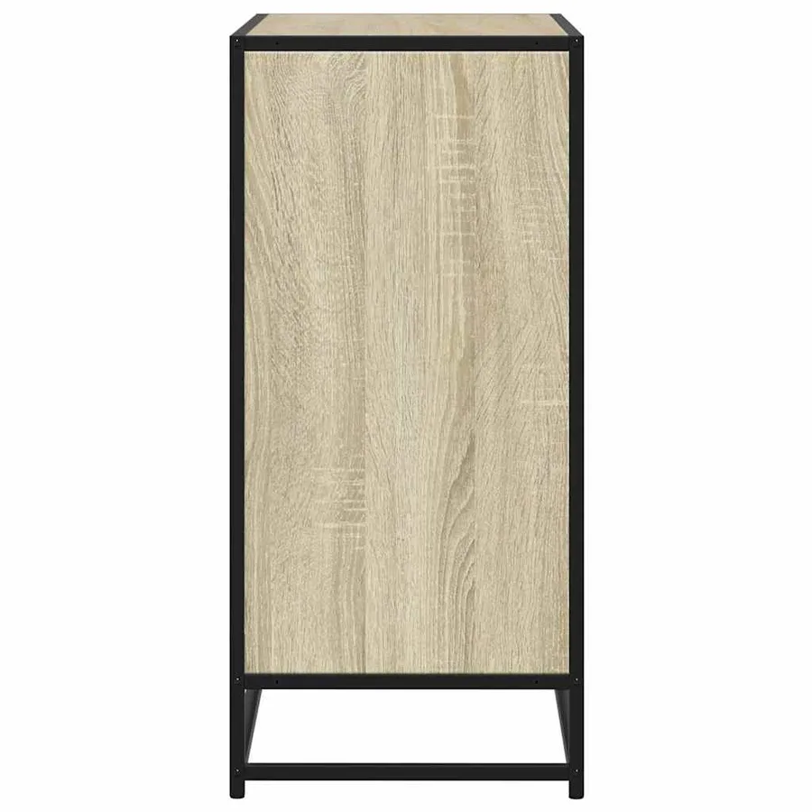 Buffet chêne sonoma 68x35x76 cm bois d'ingénierie - 5