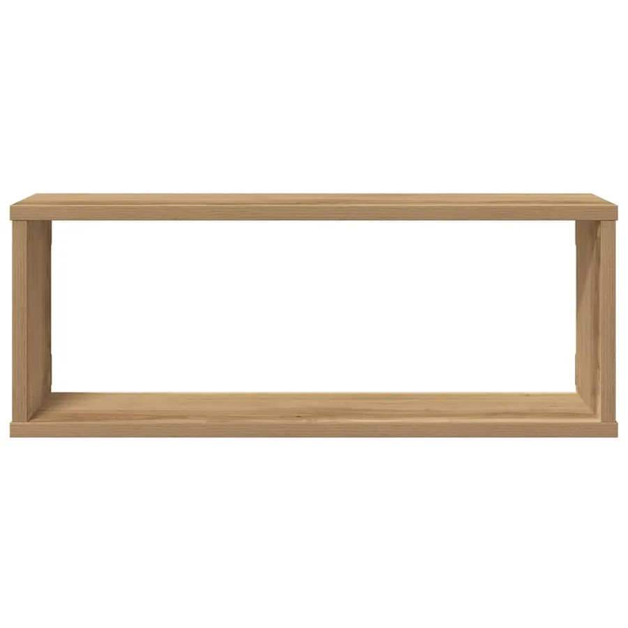 Étagères cube murales 4 pcs chêne artisanal 60x15x23 cm - 4