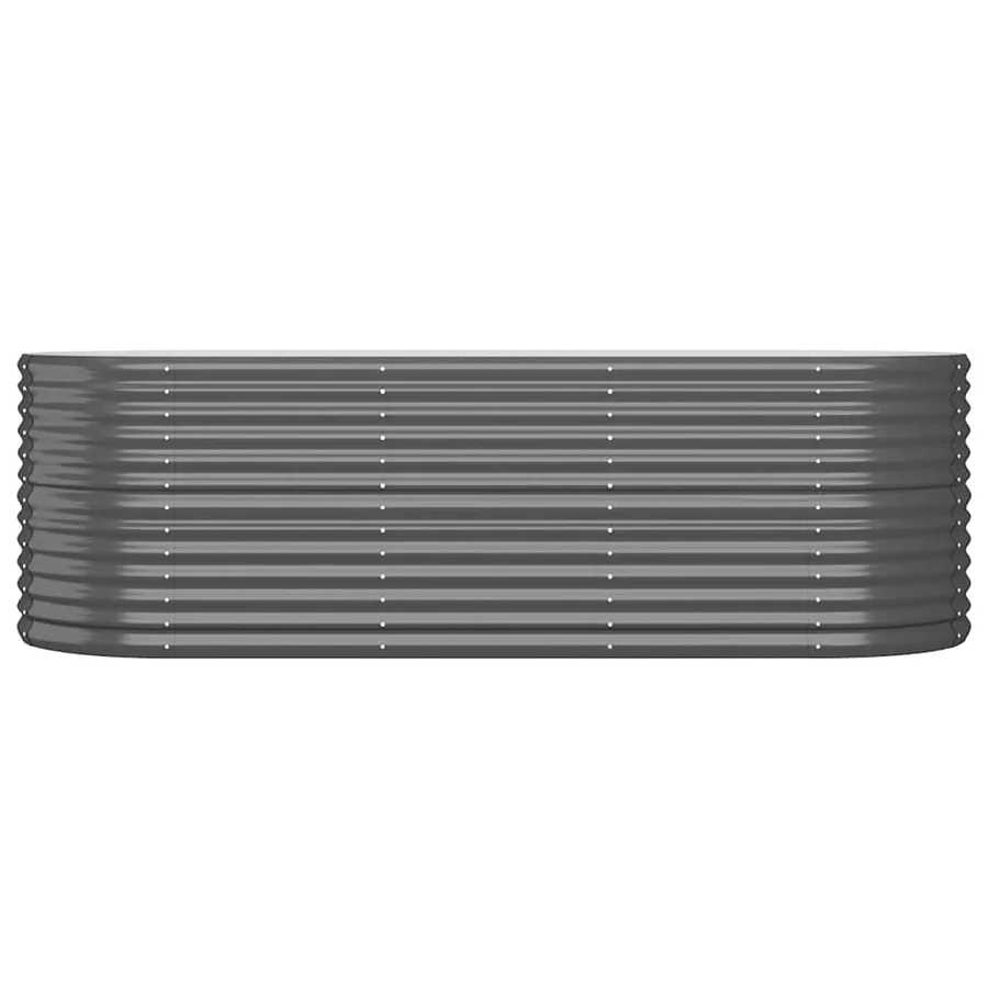 Garden raised bed Galvanised steel Anthracite - 3