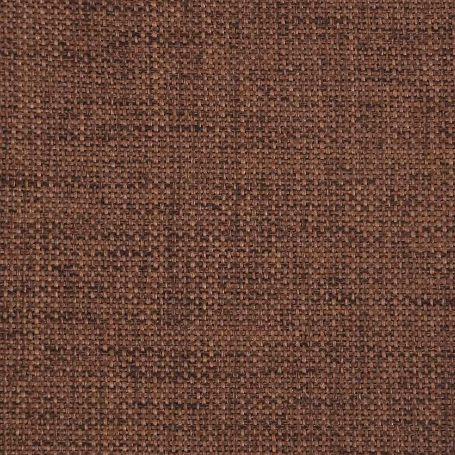 Chaise pivotante de bureau Marron Tissu - 12