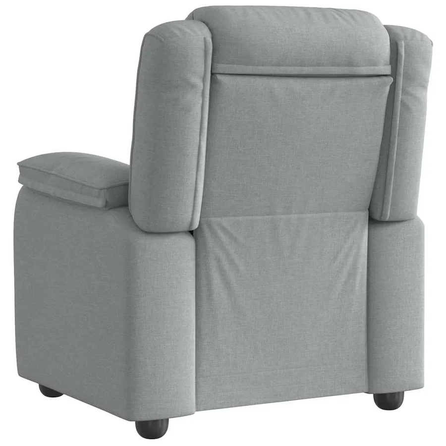 Fauteuil inclinable Gris clair Tissu - 5