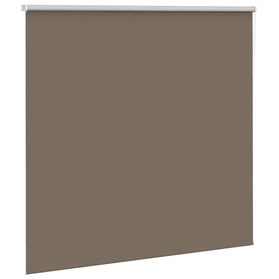 Store enrouleur occultant café 150x130cm largeur du tissu - 3