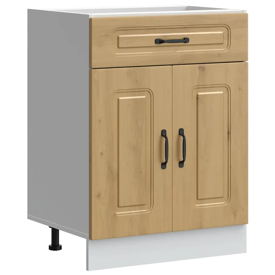 Armoire de cuisine Kalmar chêne artisanal bois d'ingénierie - 2