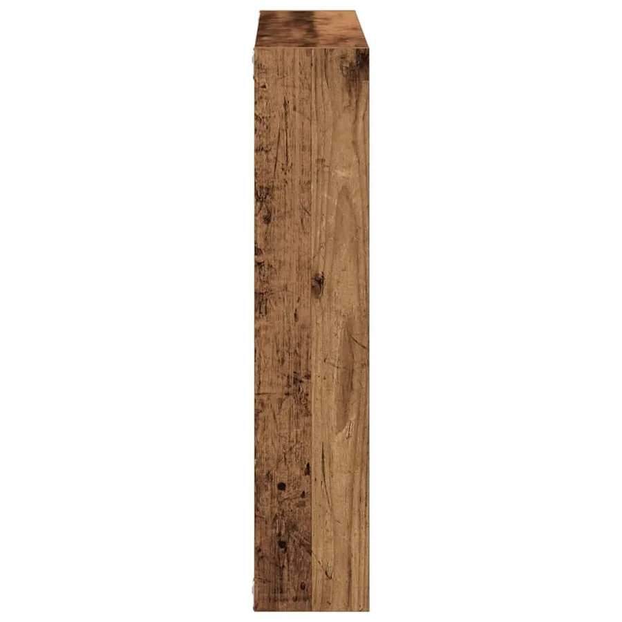 Étagère murale vieux bois 90x16x78 cm bois d'ingénierie - 5