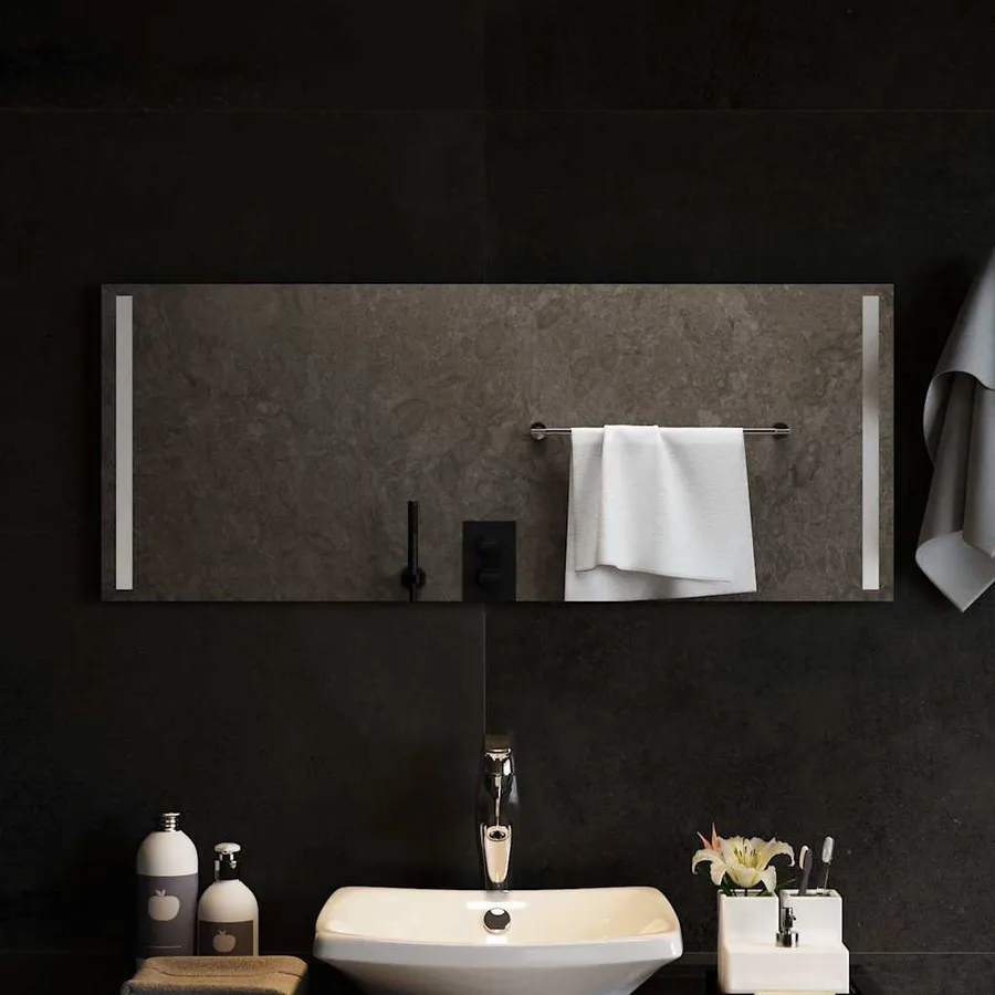 Miroir de salle de bain à LED 100x40 cm - 3