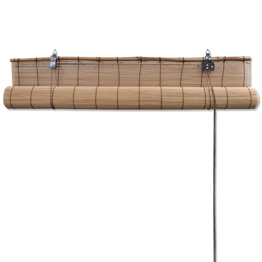 Store roulant Bambou Marron 100x160 cm - 5