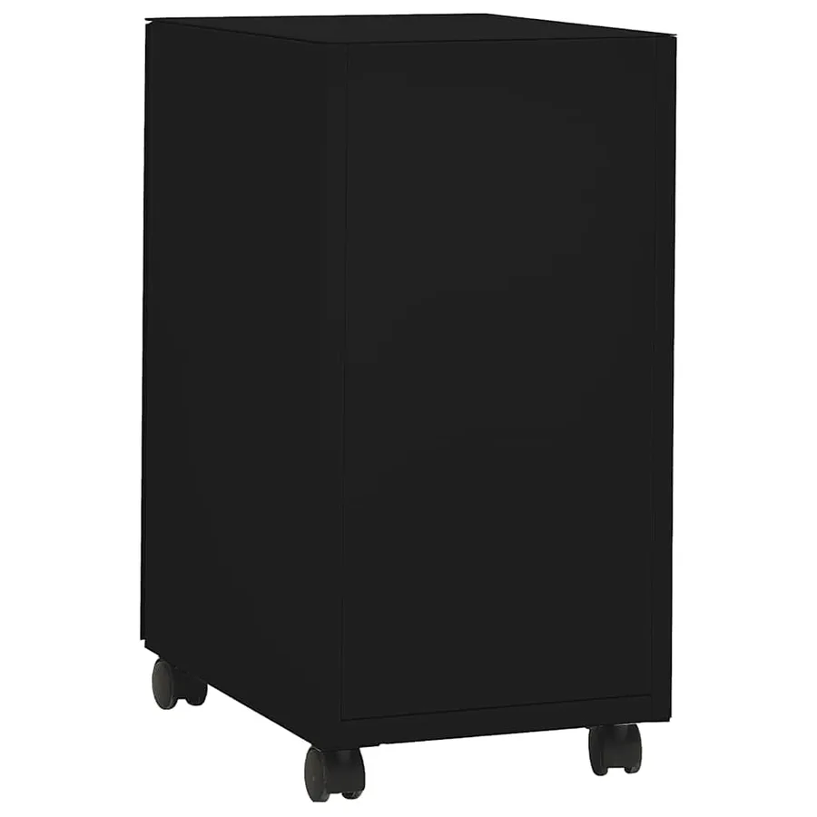 Classeur mobile Noir 30x45x59 cm Acier - 4