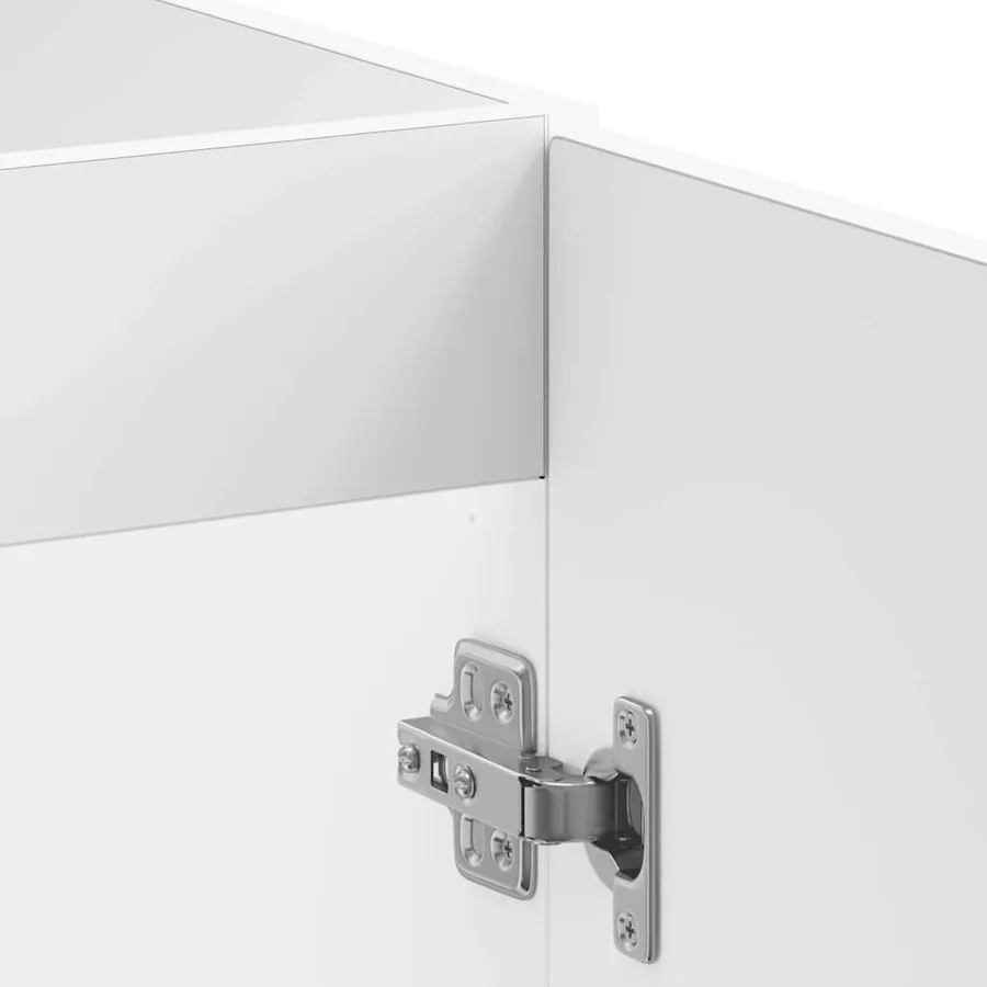 Meuble bas pour évier Kalmar blanc brillant 80x46x81,5 cm - 9