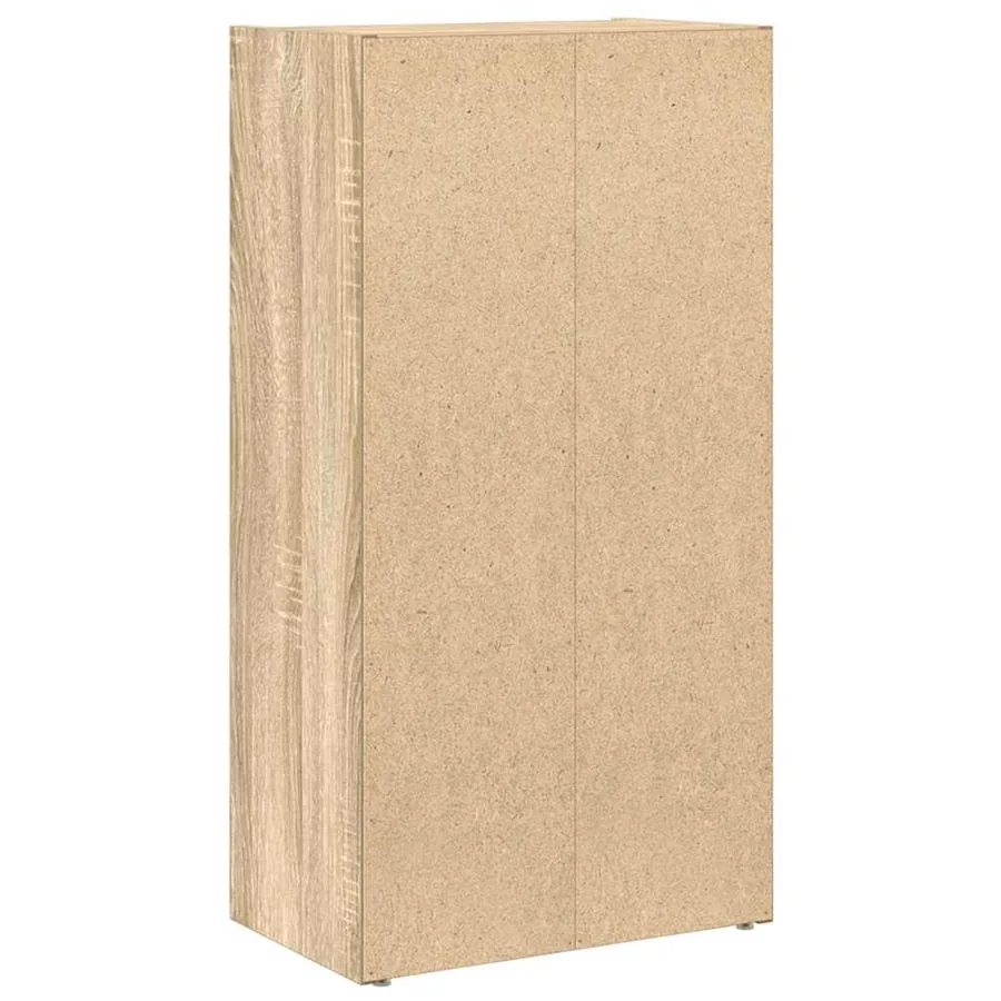 Bibliothèque chêne sonoma 40x24x77 cm bois d'ingénierie - 7