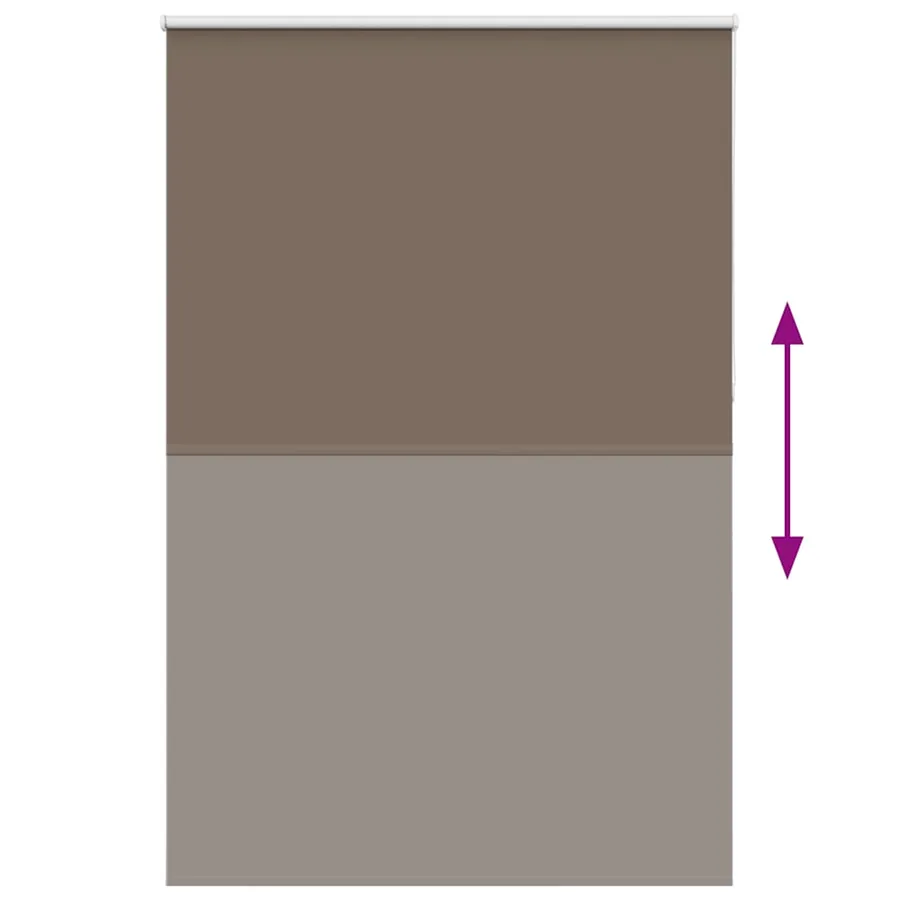Store enrouleur occultant café 150x210cm largeur du tissu - 5