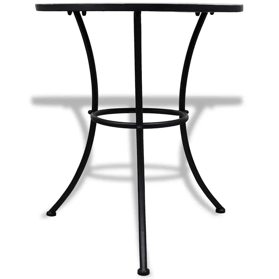 Ensemble de bistro 3 pcs Carreaux céramiques Bleu et blanc - 3
