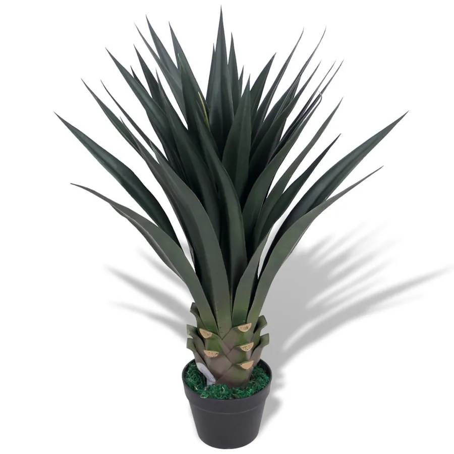 Plante artificielle avec pot Yucca 85 cm Vert