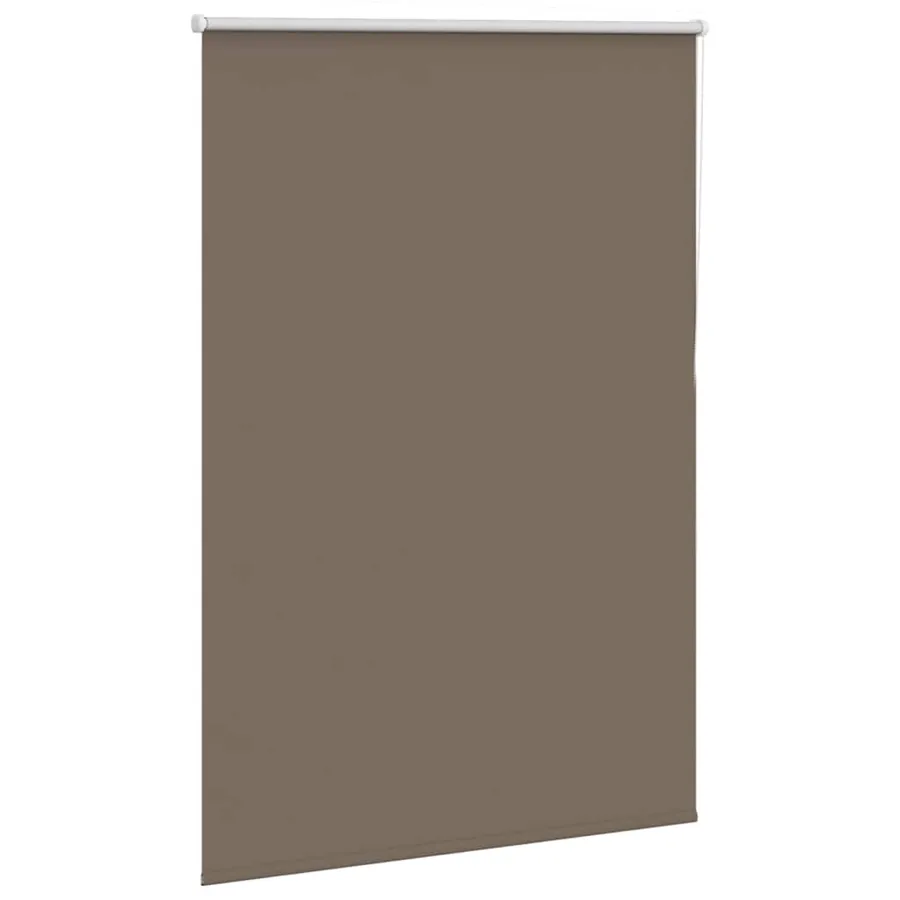 Store enrouleur occultant café 115x150cm largeur du tissu - 3