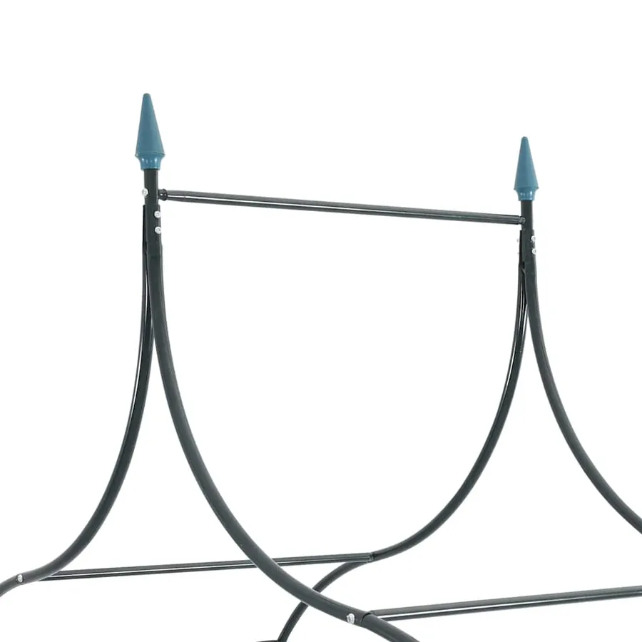 Arche de jardin Design de piquet plantes grimpantes Vert foncé - 6