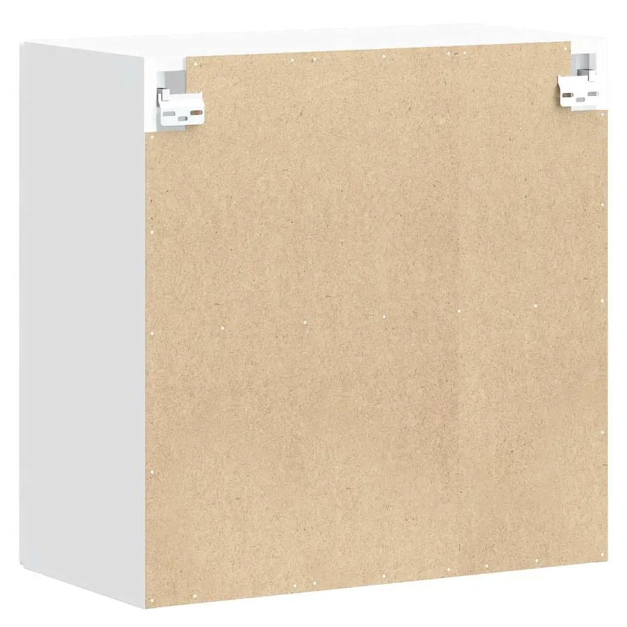 Armoire murale de cuisine avec porte en verre Lucca blanc - 9