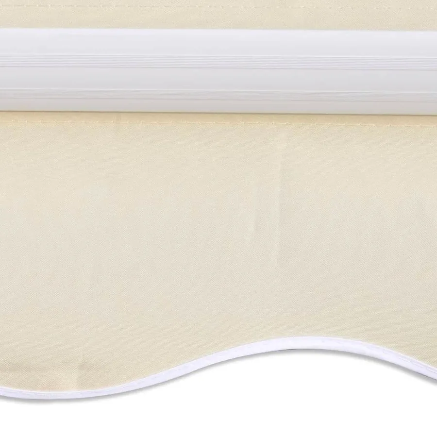 Auvent pliable motorisé 400 cm Crème - 2
