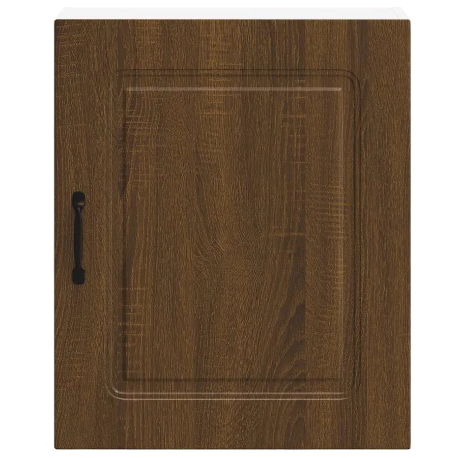 Armoires murales de cuisine 2 pcs Kalmar en bois d'ingénierie chêne brun - 6