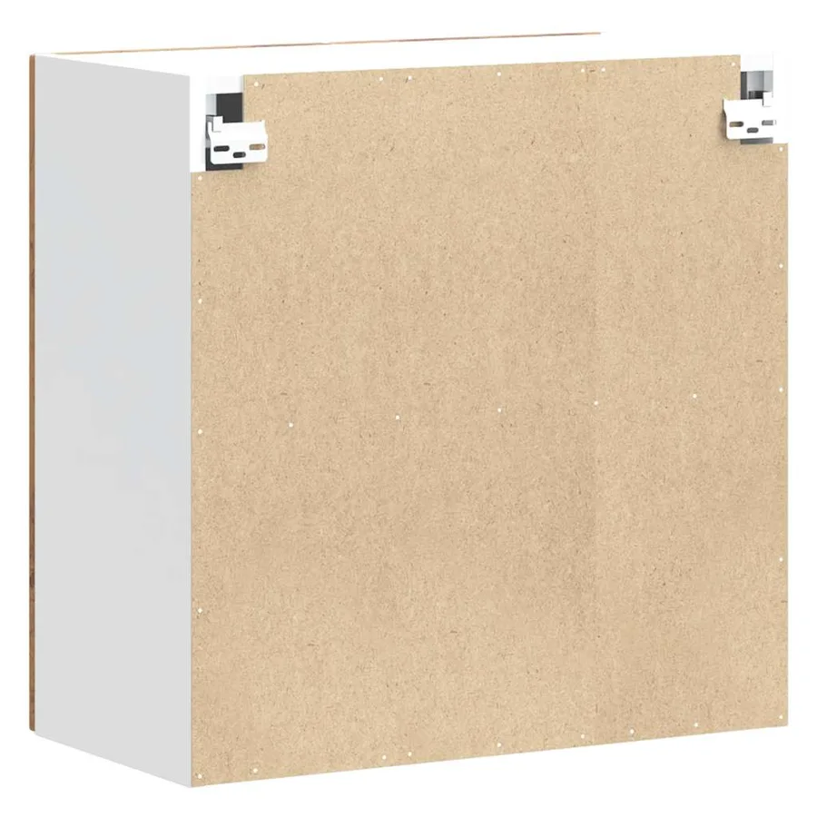 Armoire murale de cuisine Kalmar vieux bois bois d'ingénierie - 8