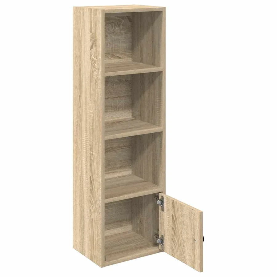 Bibliothèque chêne sonoma 31x24x102 cm bois d'ingénierie - 4