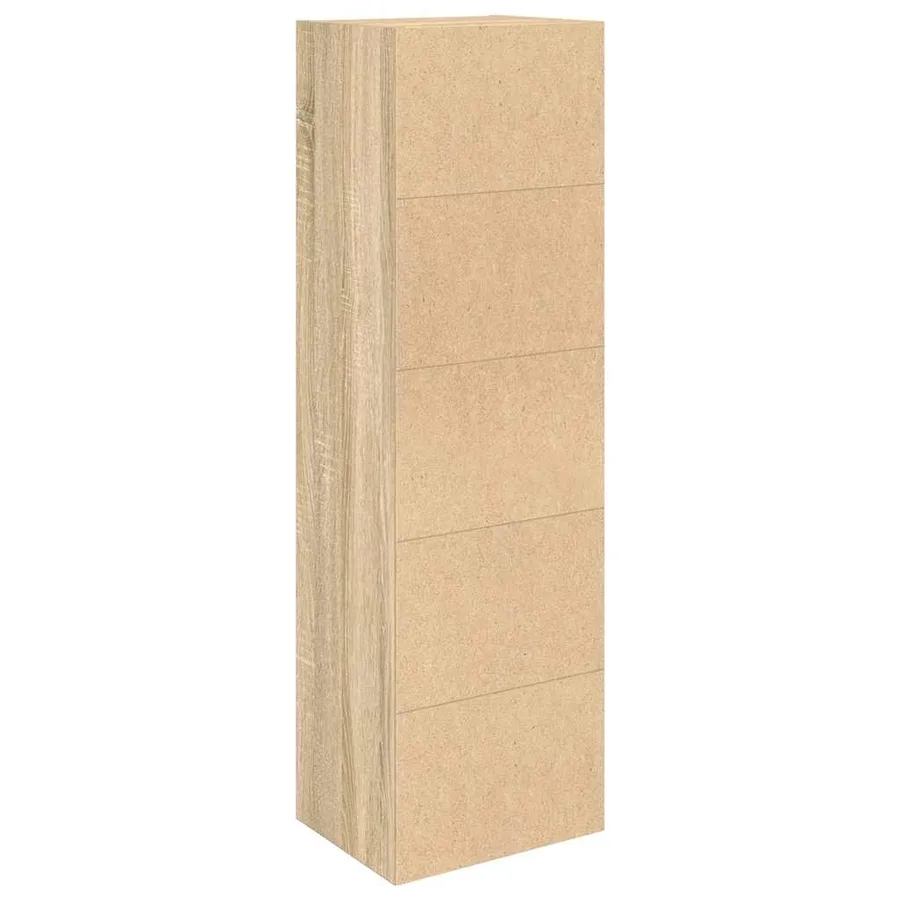 Bibliothèque chêne sonoma 31x24x102 cm bois d'ingénierie - 7