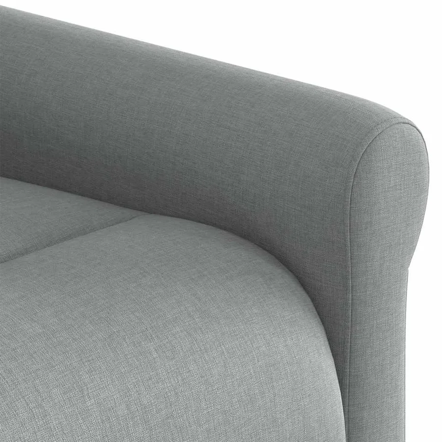Fauteuil inclinable Gris clair Tissu - 12