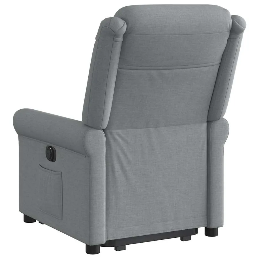 Fauteuil inclinable Gris clair Tissu - 7